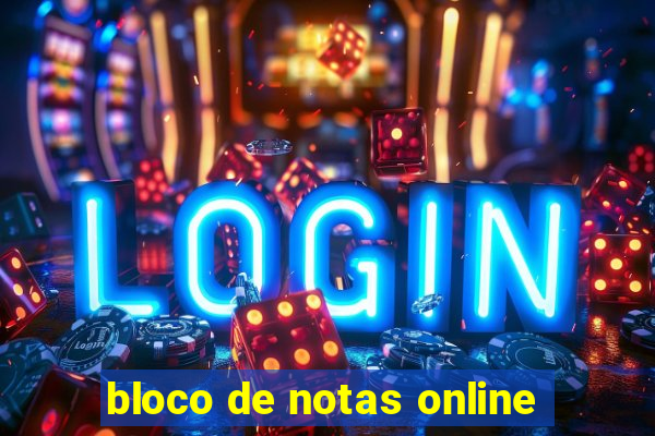 bloco de notas online